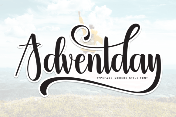 Adventday: The Handwritten Typeface That Brings Life to Brand Identity