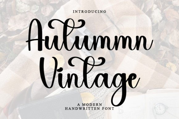 Autumn Vintage: A Timeless Typeface for Modern Web Design