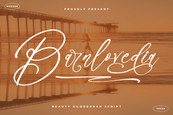 Barnlovedia: The Handwritten Script Font for Modern Web Design