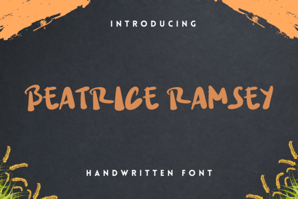 Beatrice Ramsey: A Handwritten Typeface for Modern Web Design
