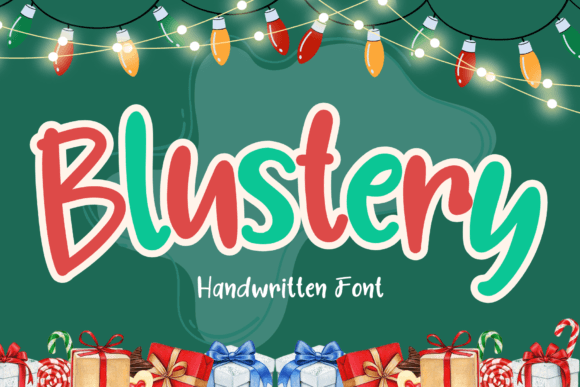 Blustery: A Handwritten Typeface for Authentic Web Design