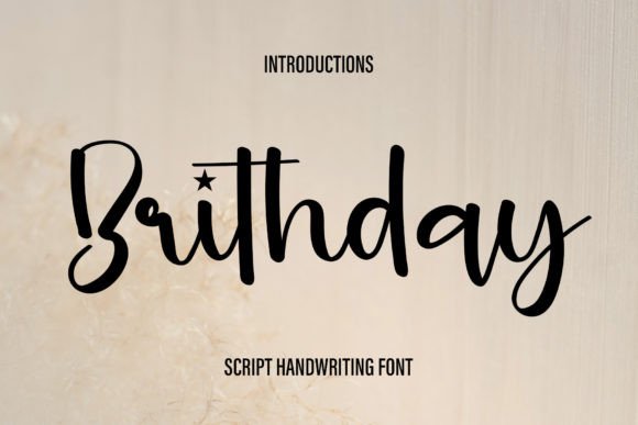 Brithday: The Handwritten Typeface That Elevates Modern Brand Identity
