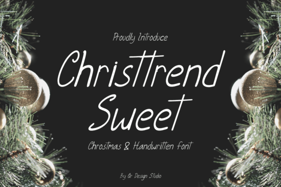 Christtrend Sweet: The Handwritten Typeface That Elevates Campaign Design
