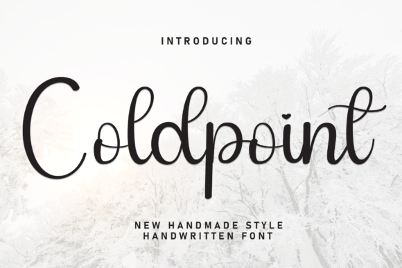 Coldpoint: The Sweet Handwritten Display Font for Engaging Campaigns