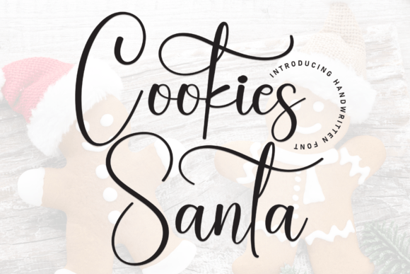 Cookies Santa: The Handwritten Font That Brings Festive Joy to Web Design