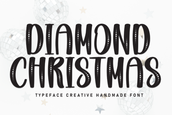 Diamond Christmas: The Handwritten Typeface for Polished Brand Identity