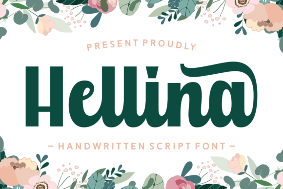 Hellina: The Handwritten Typeface That Elevates Editorial Design