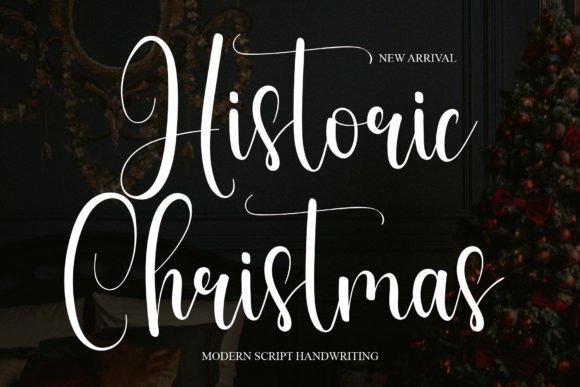 Historic Christmas: A Premium Script Typeface for Authentic Branding