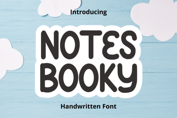 Notes Booky: A Handwritten Typeface for Authentic Brand Identity