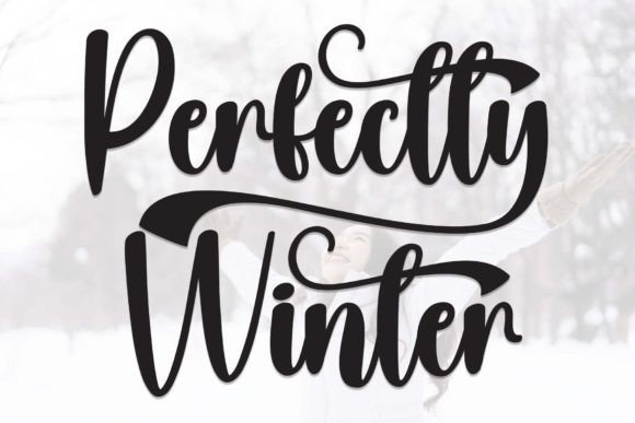 Perfectly Winter: A Handwritten Typeface for Editorial Warmth