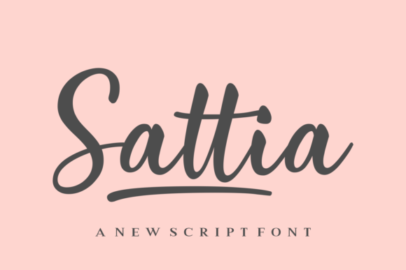 Sattia: The Elegant Script Typeface for Modern Campaigns