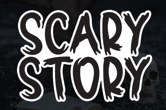 Scary Story: The Perfect Handwritten Typeface for Spooky Branding