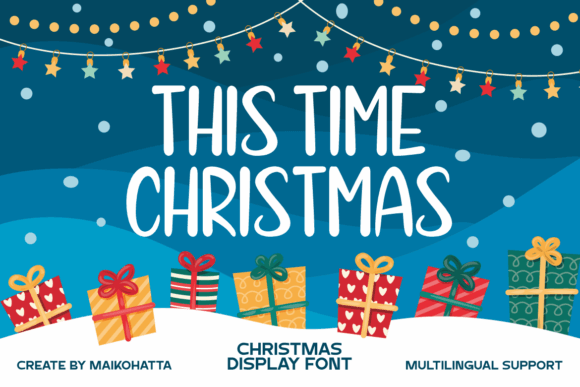 This Time Christmas: The Perfect Typeface for Festive Branding