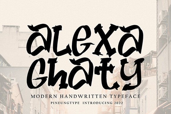 Why Alexa Ghaty Is the Perfect Handwritten Typeface for Modern Branding