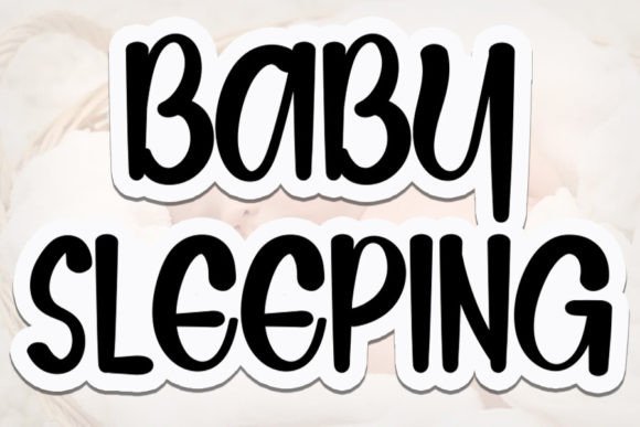 Why Baby Sleeping Is the Perfect Typeface for Editorial Design