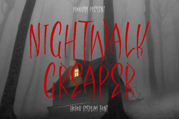 Why Nightwalk Greaper is the Perfect Handwritten Font for Spooky Editorial Design