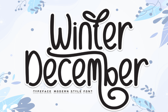 Winter December: A Handwritten Typeface for Modern Web Design