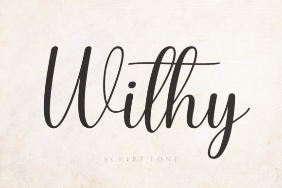 Withy: The Romantic Script Font for Modern Web Design